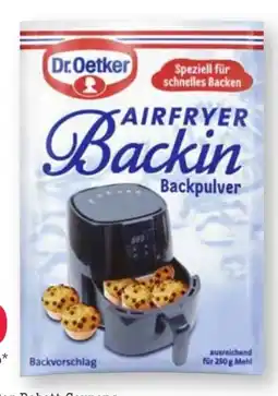 Scheck-in-Center Dr. Oetker Airfryer Backin Backpulver Angebot