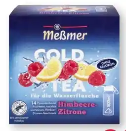 Scheck-in-Center Meßmer Cold Tea Angebot