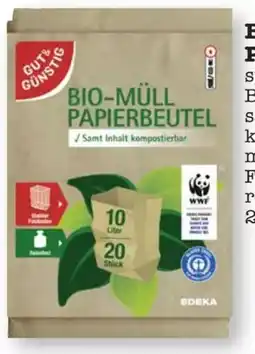 Scheck-in-Center Gut & Günstig Bio-Müll Papierbeutel Angebot
