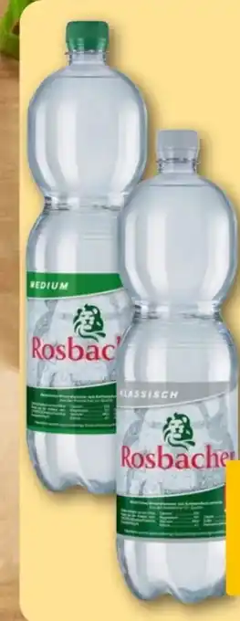 REWE Center Rosbacher Mineralwasser Angebot