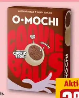 REWE Center O-Mochi Eis Cookie Balls Angebot