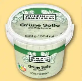REWE Center Metzgerei Wilhelm Brandenburg Grüne Soße Angebot