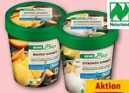 REWE Center Rewe Bio Mango Sorbet Angebot