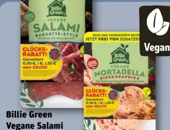 REWE Billie Green Vegane Salami Baguette-Style Angebot