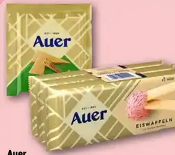 REWE Auer Vanille Eiswaffel Angebot