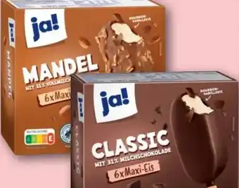 REWE ja! Classic Maxi-Eis Angebot