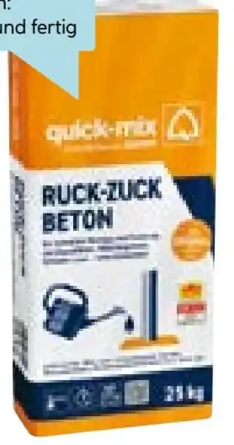 Hellweg Quick-Mix Ruck-Zuck-Beton Angebot