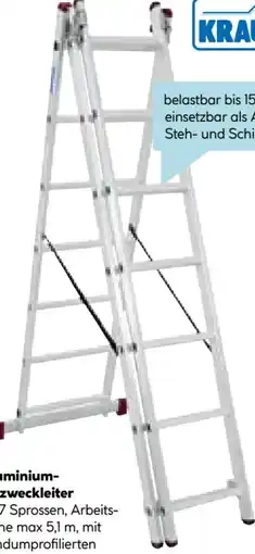 Hellweg Krause Aluminium-Allzweckleiter Angebot