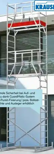 Hellweg Krause Mobilgerüst Angebot
