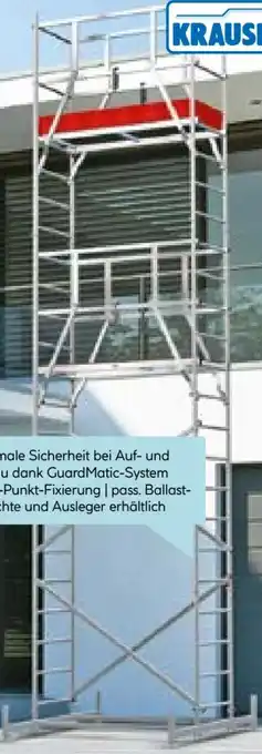 Hellweg Krause Mobilgerüst Angebot