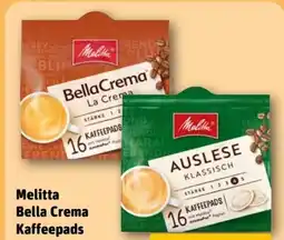 REWE Melitta Bella Crema La Kaffeepads Angebot