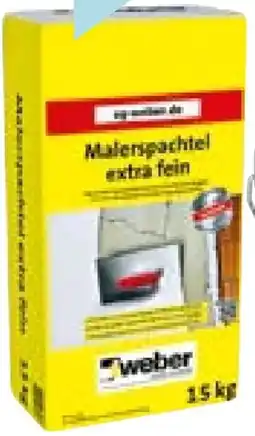 Hellweg Saint-Gobain Weber Malerspachtel Angebot