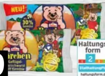 Edeka Reinert Bärchenfleischwurst Angebot