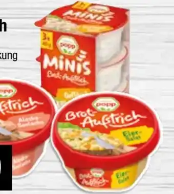 Edeka Popp Brotaufstrich Eiersalat Angebot