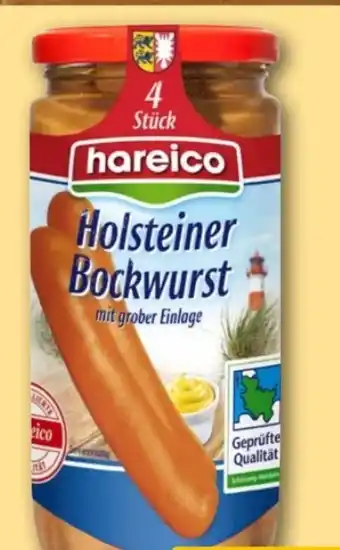 REWE Center Hareico Holsteiner Bockwurst Angebot