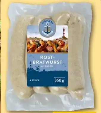 REWE Center Rewe Nordlicht Rostbratwurst mit Bacon Angebot