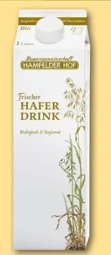 REWE Center Hamfelder Hof Bio Hafer Drink Angebot