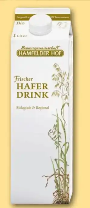 REWE Center Hamfelder Hof Bio Hafer Drink Angebot