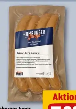 REWE Center Jupiter Repen Hamburger Jungs Käsekrakauer Angebot