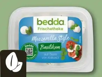 REWE Center Bedda Mozzarella Style Basilikum Angebot