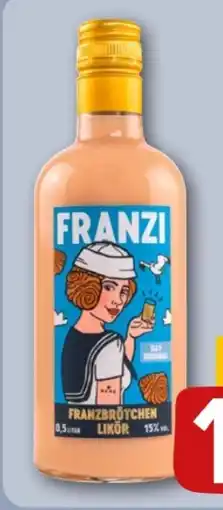 REWE Center Franzi Likör Nork Franzbrötchenlikör Angebot