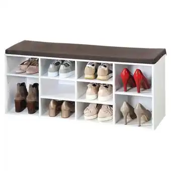 Poco Kesper Schuhschrank mit Sitzkissen Angebot