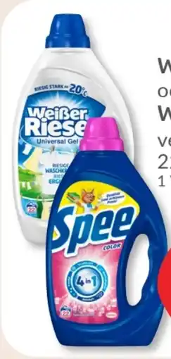 Budni Weißer Riese Waschmittel Angebot