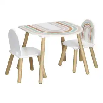 Poco Zeller Kinder-Sitzgarnitur Rainbow Angebot
