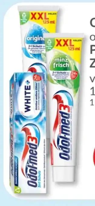 Budni Odol-Med 3 Zahncreme Angebot