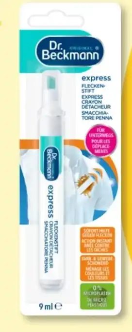 Budni Dr. Beckmann eXpress Fleckenstift Angebot