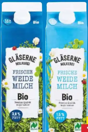 Netto Marken-Discount Gläserne Molkerei Bio-Weidemilch Angebot