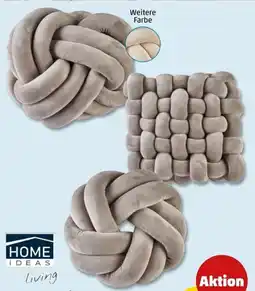 PENNY Home Ideas Living Knoten-Deko-Kissen Angebot