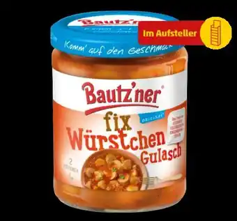 PENNY Bautz'ner Fix Würstchen Gulasch Angebot