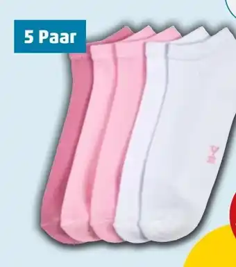 PENNY Sneaker mit Frotteesohle 5 Paar Angebot