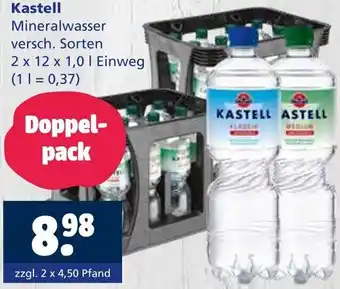 Getränkewelt Kastell Mineralwasser Angebot