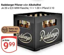 Globus Radeberger pilsner Angebot