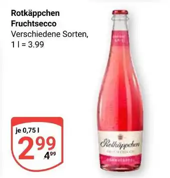 Globus Rotkäppchen fruchtsecco Angebot