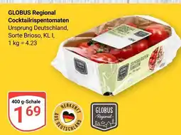 Globus Globus regional cocktailrispentomaten Angebot