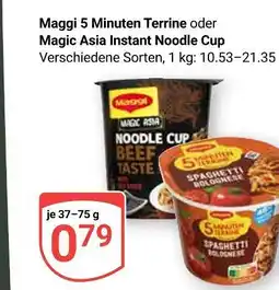 Globus Maggi 5 minuten terrine Angebot