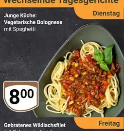 Globus Junge küche: vegetarische bolognese mit spaghetti Angebot