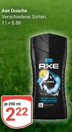 Globus Axe dusche Angebot