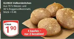 Globus Globus vollkornbrötchen Angebot