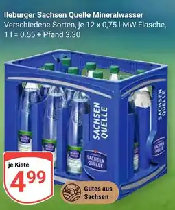 Globus Ileburger sachsen quelle mineralwasser Angebot