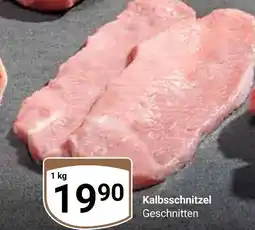 Globus Kalbsschnitzel Angebot