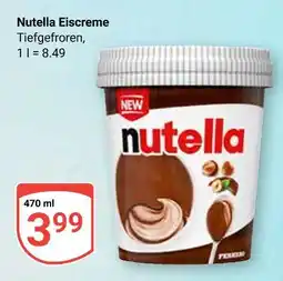 Globus Nutella eiscreme Angebot