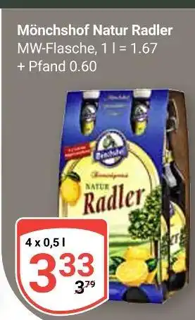 Globus Mönchshof natur radler Angebot