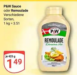 Globus P&w sauce Angebot