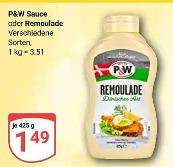 Globus P&w sauce Angebot