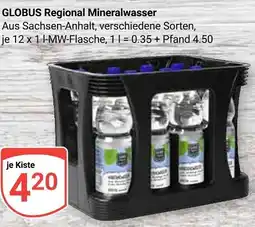 Globus Globus regional mineralwasser Angebot