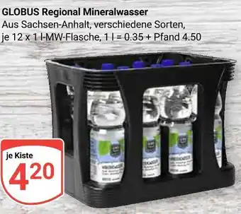 Globus Globus regional mineralwasser Angebot